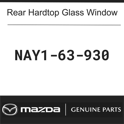 Mazda original nay1 930 - mazda, nay1-63-930